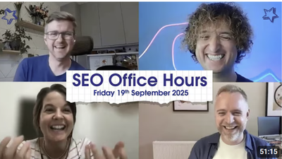 SEO Office Hours Guest Speaker Ian Ferguson